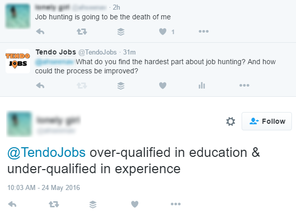 Challenges Job Hunters Face When Applying for Jobs - Twitter - 1