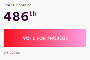 Step 2 Click Vote for Project