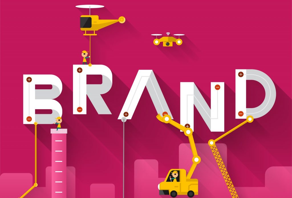 Building Your Employer Brand Online Illustration